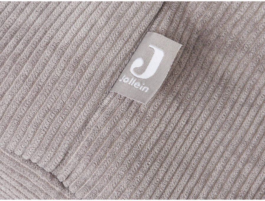 Jollein mandje corduroy 29x33 cm grey