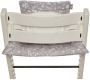 Jollein meegroei stoelverkleiner voor Stokke Tripp Trapp Botanical Nougat Accessoire Beige - Thumbnail 3