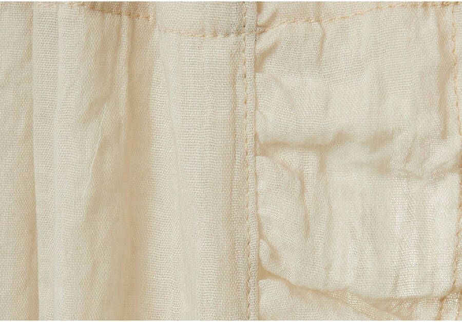 Jollein sluier Vintage Ruffle 155 cm Nougat