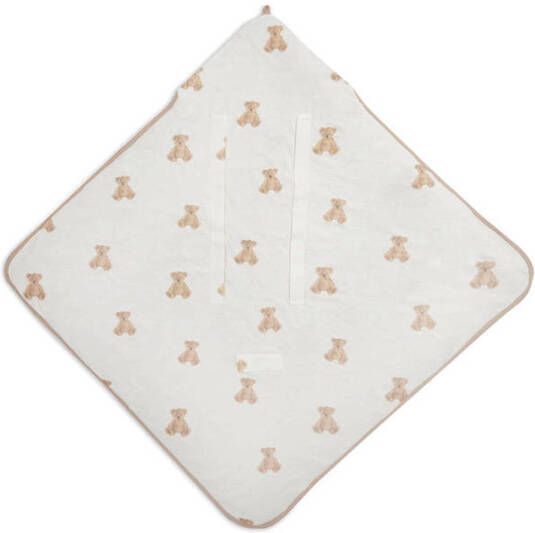 Jollein universele wikkeldeken voor maxi cosi groep 0+ 3 5 punts Teddy Bear 85x85 cm