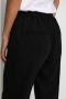 Kaffe cropped high waist wide leg broek zwart - Thumbnail 3