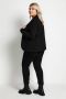 Kaffe Curve Klassieke Blazer Jas Zwart Diep Black Dames - Thumbnail 3