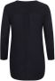 Kaffe Curve KCami LS Tunic Blauw Dames - Thumbnail 3