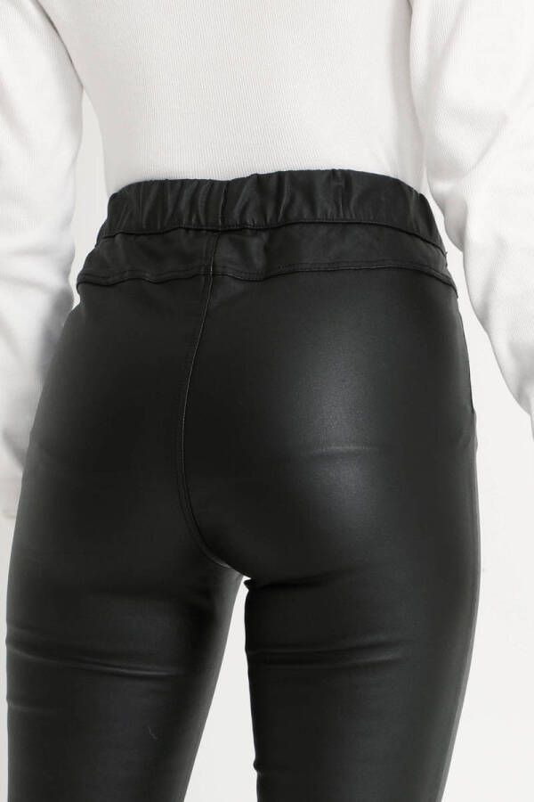 Kaffe high waist skinny legging zwart