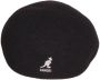 Kangol Zwarte naadloze wollen pet 507 Black - Thumbnail 2