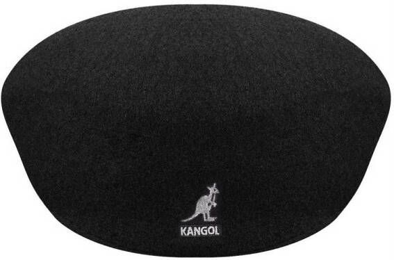 Kangol wollen flatcap Wool 504 zwart