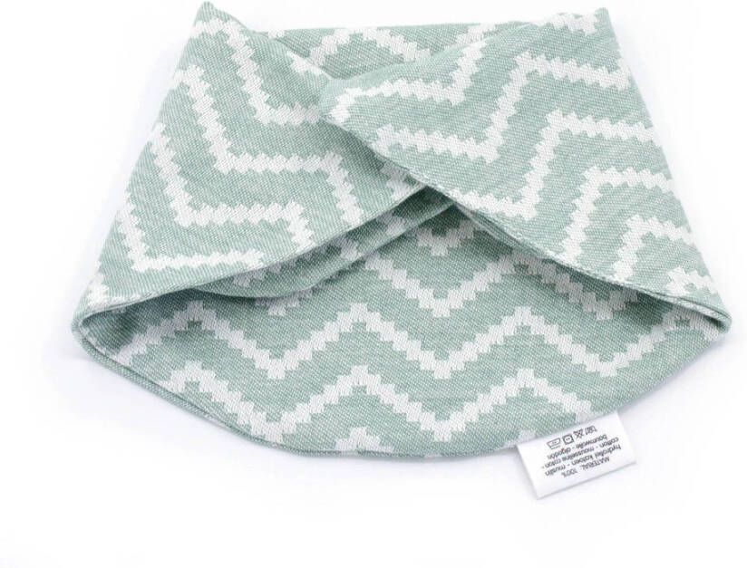 KipKep 3-in-1 Bib multidoek Kisses4You Calming Green