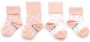 KipKep Blijf-Sokjes 0-6 mnd set van 2 party pink Sokken Roze Meisjes Biologisch katoen 6-12 mnd - Thumbnail 3