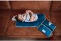 KipKep Napper combi: verschoonmatje + luieretui denim blue Blauw Effen - Thumbnail 3