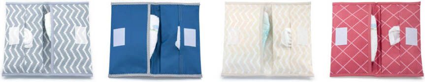 KipKep Napper luieretui silver grey