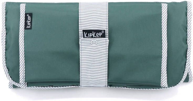 KipKep Napper verschoningsmatje + luieretui calming green