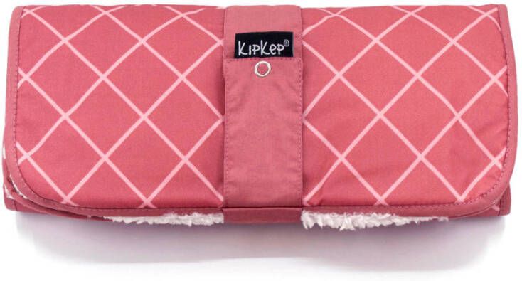 KipKep Napper verschoonmatje met teddy dusty clay