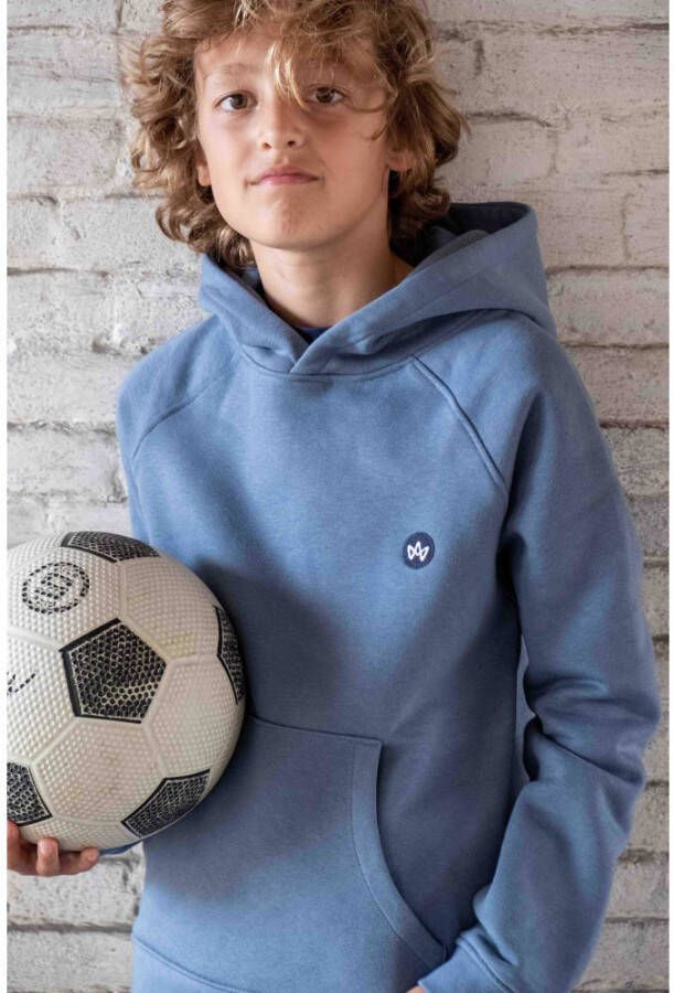 Kronstadt Kids hoodie Lars zachtblauw