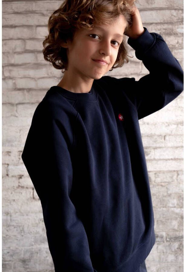 Kronstadt Kids sweater Lars donkerblauw
