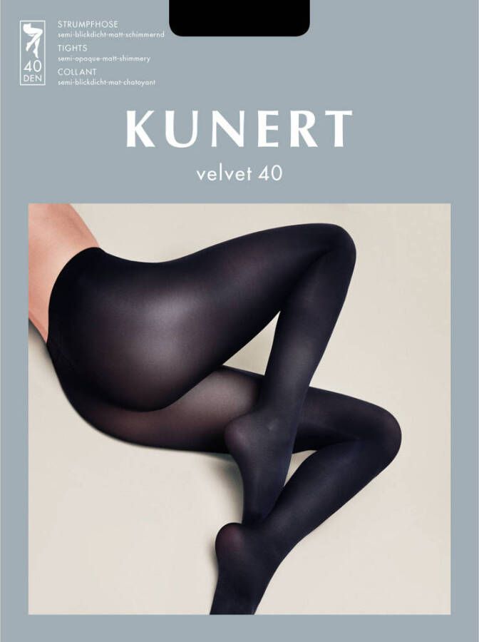 Kunert panty Velvet 40 denier zwart - Foto 3