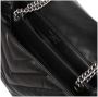Kurt Geiger Zwarte Gewatteerde Schoudertas met Kettingbanden Black Dames - Thumbnail 4