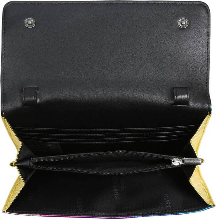 Kurt Geiger leren telefoontasje Kensington Stripe multi