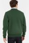 Lacoste Geborsteld biologisch katoenen sweatshirt Green Heren - Thumbnail 4