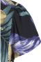 Lascana Jerseyjurk met alloverprint en ruguitsnijding t-shirt-jurk zomerjurk - Thumbnail 3