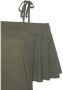 Lascana off shoulder strandjurk donkergroen - Thumbnail 3