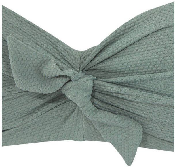 Lascana voorgevormde strapless bandeau bikinitop olijfgroen