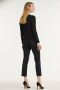 Lauren Ralph Lauren cropped slim fit pantalon LYCETTE zwart - Thumbnail 4