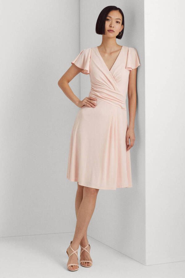 Lauren Ralph Lauren jurk Besarry lichtroze