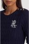 Lauren Ralph Lauren Gebreide pullover met labelstitching model 'MONTIVA' - Thumbnail 3
