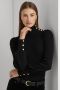Lauren Ralph Lauren Gebreide pullover met knoopsluiting model 'DWORINA' - Thumbnail 4