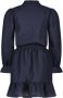 Le Chic blousejurk SWAN donkerblauw Meisjes Polyester Ronde hals 104 - Thumbnail 2