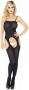 Leg Avenue bodysuit met open kruis zwart - Thumbnail 3