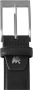 Lerros Leren riem Shade Citybelt van gladleer met sportieve naad - Thumbnail 2