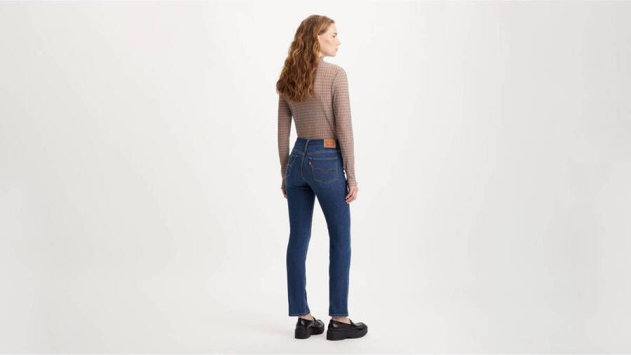 Levi's 312™ Shaping Slim Jeans high waist dark blue denim