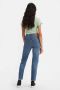Levi's Premium 501 Stand Off Straight Cut Jeans Blue Dames - Thumbnail 4