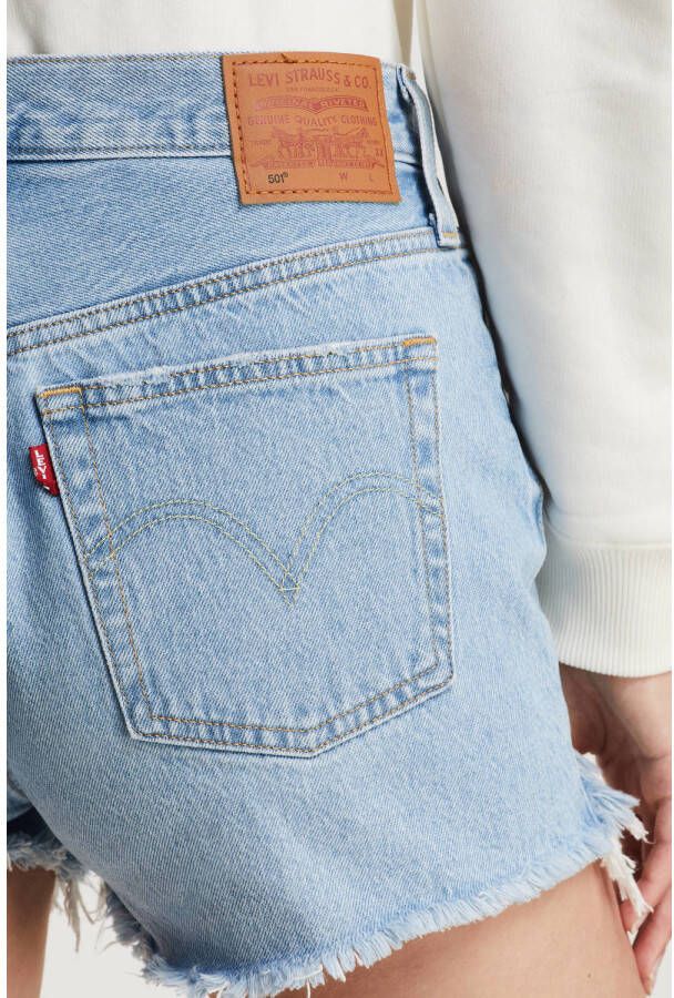 Levi's 501 high waist jeans short luxor heat