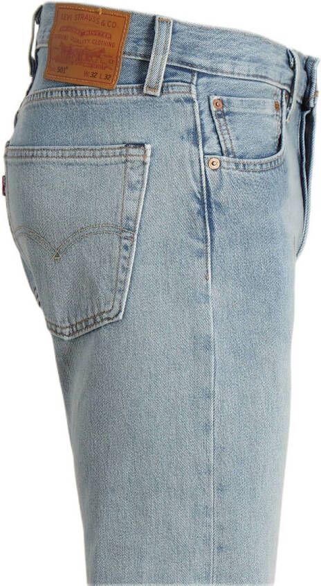 Levi's 501 straight fit jeans light indigo