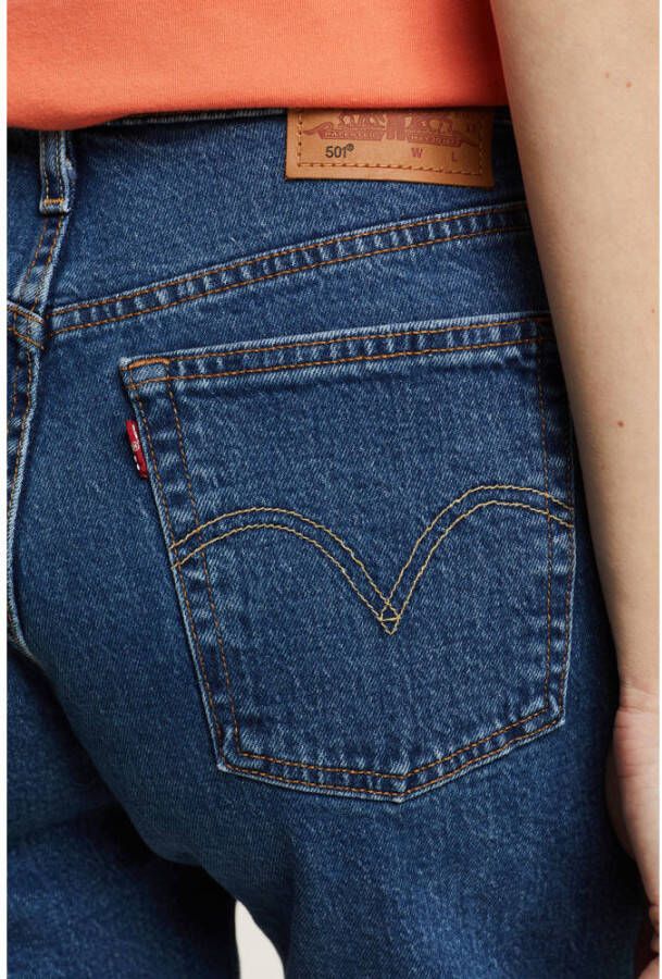 Levi's 501 straight fit jeans short charleston shadow