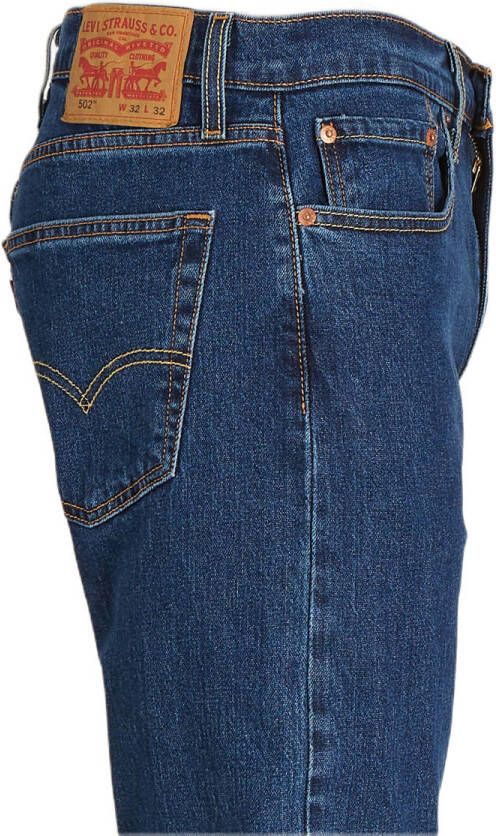 Levi's 502 tapered fit jeans med indigo