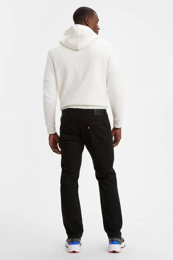 Levi's 514 straight fit jeans black denim