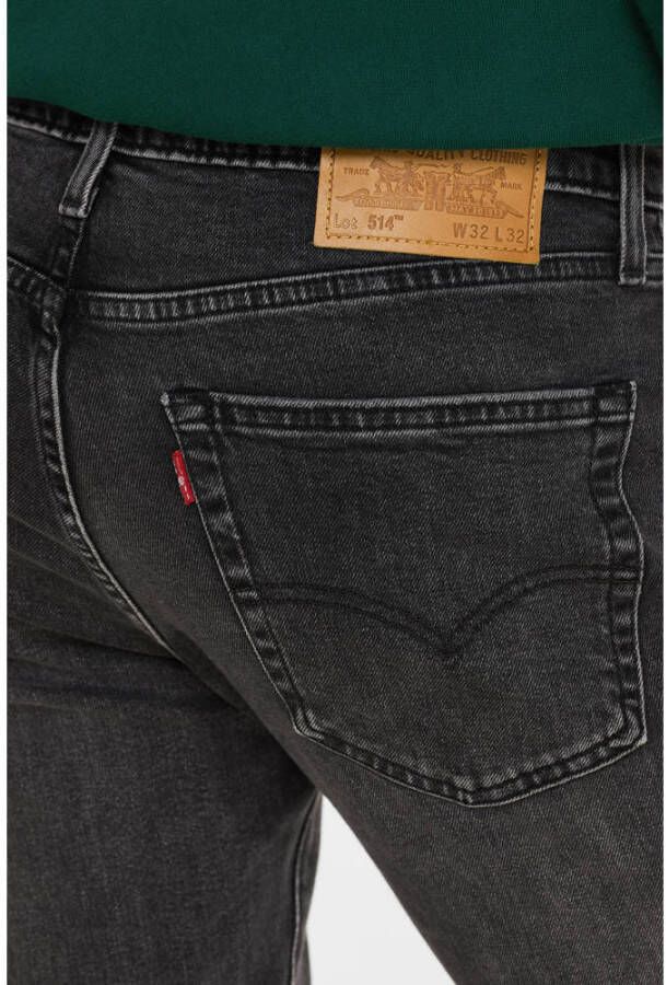 Levi's 514 straight fit jeans dark gray
