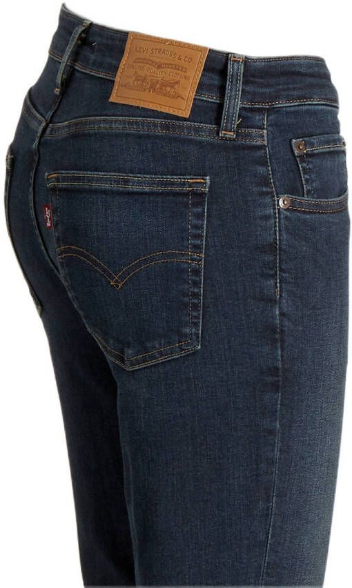 Levi's 721 high waist skinny jeans dark blue denim