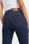 Levi's Hoge Taille Skinny Jeans Blauw Swell Blauw Dames - Thumbnail 5