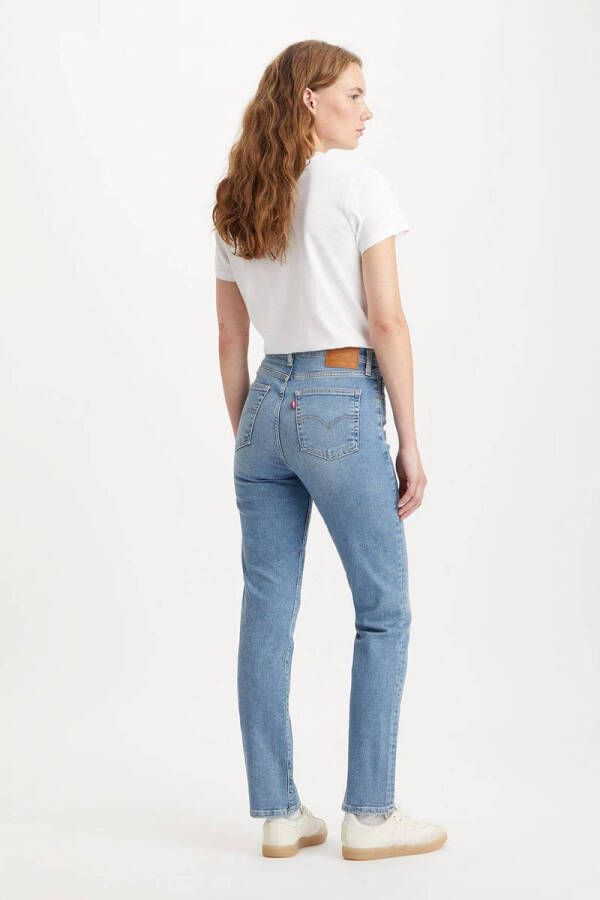 Levi's 724™ High Rise Straight Jeans light blue denim