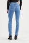 Levi's 724 high waist straight fit jeans rio frost - Thumbnail 6