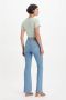 Levi's High-waisted Slim Fit Bootcut Jeans Blue Dames - Thumbnail 5