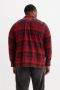Levi's Big and Tall geruit regular fit overshirt Plus Size rood - Thumbnail 3