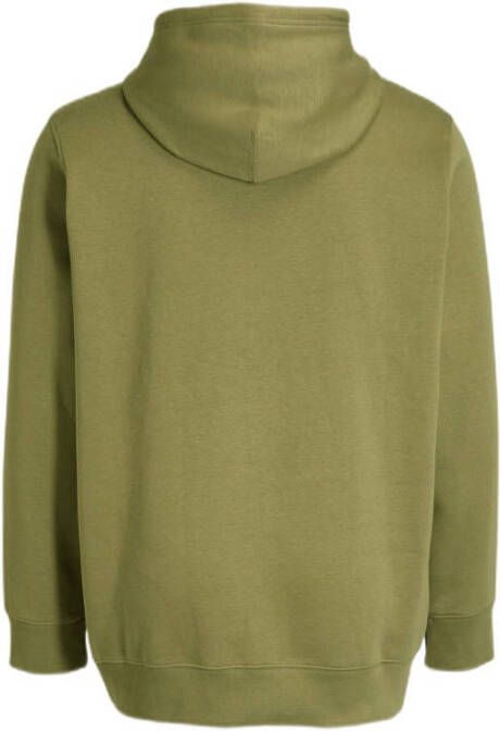 Levi's Big and Tall hoodie Plus Size met logo olijfgroen