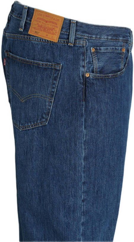 Levi's Big and Tall regular fit jeans 501 Plus Size stonewash