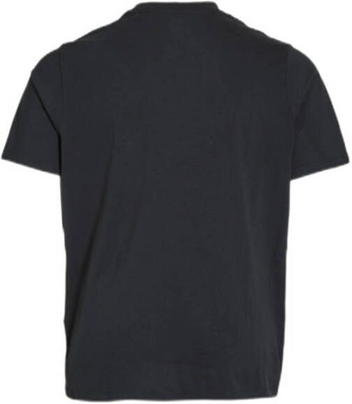 Levi's Big and Tall T-shirt Plus Size met logo zwart