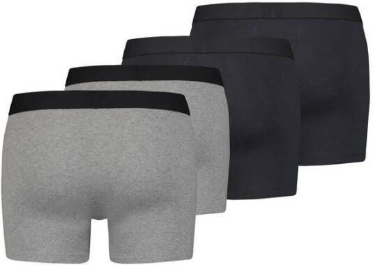 Levi's boxershort SOLID BASIC (set van 4)